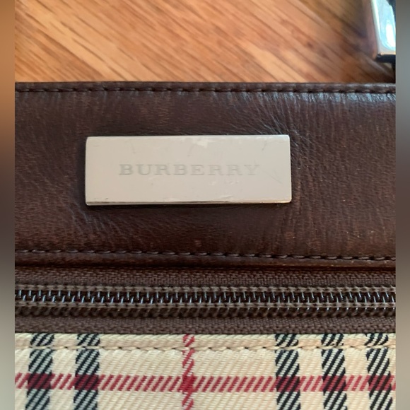 Burberry Nova Check Canvas Crossbody Bag Beige Canvas - Picture 6 of 13